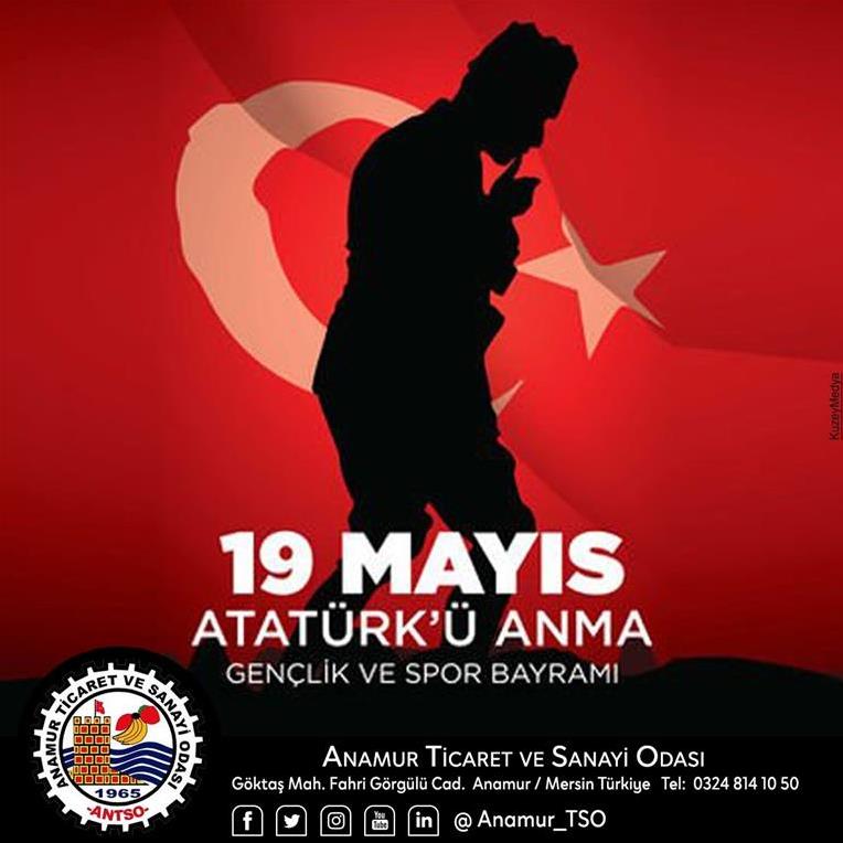 19 Mayıs Atatürk'ü Anma Gençlik ve Spor Bayramı Mesajı 